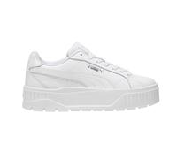 Puma - "Karmen II" Sneaker für Damen, Leder, Plattform-Absatz (Weiß) EU 40,5 / UK 7