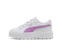 Sneaker PUMA "Karmen II Sneakers Mädchen", Mädchen, Gr. 28.5, rosa (weiß mauve pop silber pink metallic), Obermaterial: Textil, Synthetik. Futter: Textil. Innensohle: Textil. Laufsohle: Gummi, Schuhe