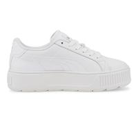 PUMA Karmen Leder Plateau Sneaker Damen PUMA white/PUMA white/PUMA silver 40