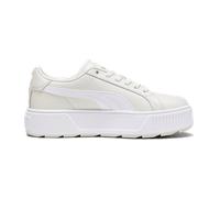 PUMA Karmen Leder Plateau Sneaker Damen 14 - vapor gray/puma white 42