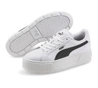 Sneaker PUMA "Karmen L" Gr. 42,5, schwarz-weiß (weiß, schwarz) Schuhe Sneaker (98609638-42,5)