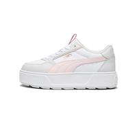 Puma Karmen Rebelle Damen-Sneaker, Puma Weiß, Frostrosa, Federgrau, 39 EU