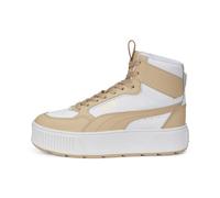 PUMA Karmen Rebelle Mid Damen-Sneaker, Puma Weißer Heller Sand, 42 EU