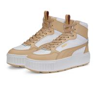 PUMA Karmen Rebelle Mid Damen-Sneaker, Puma Weißer Heller Sand, 42 EU
