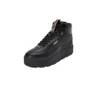 PUMA Karmen Rebelle Mid WTR Damen-Sneaker, Puma Schwarz PUMA Schwarz PUMA Gold, 39 EU
