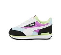 PUMA Kids Future Rider Splash Alternate Closure Sneaker, Electric Orchid-Light Aqua White, 4 US Unisex Toddler
