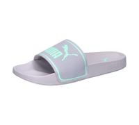 PUMA Leadcat 2.0 JR Slide Sandal, Vibrant Silver-Mint Jelly, 37 EU, Vibrant Silver Mint Jelly, 37 EU