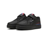 Sneaker PUMA "BMW M Motorsport Caven 2.0 Sneakers Kinder", Kinder, Gr. 33, schwarz (schwarz pro blau), Obermaterial: Synthetik; Futter: Textil; Innensohle: Textil; Laufsohle: Gummi, Schuhe (66275520-3