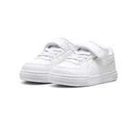 Sneaker PUMA "Caven III Sneakers Kinder", Damen, Gr. 27, weiß silber metallic, Obermaterial: Textil, Synthetik; Futter: Textil; Innensohle: Textil, Keine Angabe; Laufsohle: Gummi, Schuhe Sneaker (1632