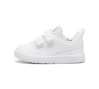 PUMA Courtflex V3 Baby-Sneaker mit Klettverschluss 02 - PUMA white/PUMA white/silver mist 23