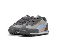 Sneaker PUMA "Easy Rider Sneakers Kinder", Mädchen, Gr. 29, gray echo chambray blau, Obermaterial: Textil, Synthetik, Kuhleder. Futter: Textil. Innensohle: Textil. Laufsohle: Gummi, Schuhe Sneaker (87
