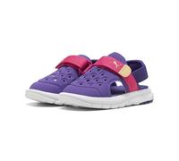 PUMA Kinder Evolve Sandalen 22 Team Violet Pink Almost Apricot Purple Orange