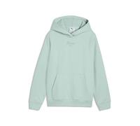 Puma Kinder Freizeit / Mode Sommer GJ Kapuzensweats Kapuzensweats lg.Arm Ki ESS SCRIPT Hoodie FL G (694927) 128 Grün