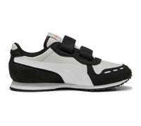 PUMA Unisex Cabana Racer Sl 20 V Ps Sneaker, Ash Gray Puma White Puma Black, 34.5 EU