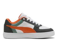 PUMA Caven 2.0 Block Sneaker Kinder 13 - green moon/maple syrup/puma white 39