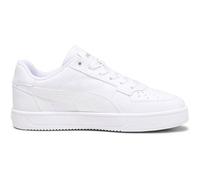 PUMA Sneaker Caven 2.0 Jr Unisex Kinder Weiß/Silber/Schwarz Größe 37,5 EU