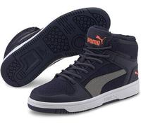 PUMA Kinder Freizeitschuhe Puma Rebound Layup Fur SD PEACOAT-ULTRA GRAY-DRAGON FIRE - Gr. - 23