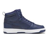 PUMA Kinder Freizeitschuhe Puma Rebound V6 Mid WTR Jr STRONG GRAY-NEW NAVY-PUMA WHIT 37 (4065454944610)
