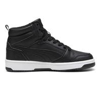 Puma Kinder Sneaker Rebound V6 Mid WTR Jr Unisex Shadow Gray/Puma Black/Puma White Gr. 38.5 EU
