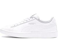 PUMA Kinder Freizeitschuhe Puma Smash v2 L PUMA WHITE-PUMA WHITE - Gr. - 22