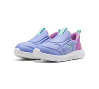 Sneaker PUMA "Fun Racer 2 SLIPTECH™ Sneakers Kinder", Mädchen, Gr. 34, intense lavender mint jelly mauve pop lila grün pink, Obermaterial: Textil, Synthetik; Futter: Textil; Innensohle: Textil; Laufso