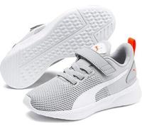 PUMA Kinder Indoorschuhe Flyer Runner V PS HIGH RISE-PUMA WHITE-FIRECRACK - Gr. - 34