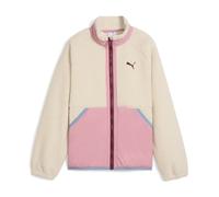 PUMA Hybrid Sherpa Jacke Teenager, Kleidung, Alpine Snow, 7-8Y White