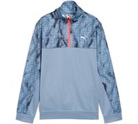 PUMA Boy's Tad ESS AOP Poly Half Zip B Crew Sweats (1er Pack)