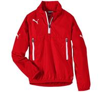 PUMA Kinder Jacke Windbreaker, rot (Puma Red/white), 140