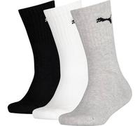Puma Sport Socken 3 Paare EU 27-30 Grey / White / Black (Herstellerartikelnummer: 100000965-003-027)
