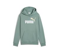 PUMA Essentials 2 Color No. 1 Logo Fleece Hoodie Jungen 30 - green moon 140