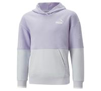 Puma Kinder Kapuzenpullover Power Colorblock Hoodie TR G 673549-25 128 Vivid Violet
