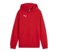 PUMA teamGOAL Casuals Hoodie Jungen 01 - PUMA red/PUMA white 164