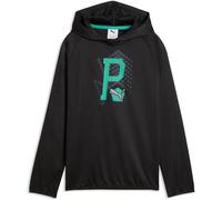 ACTIVE SPORTS Lightweight Poly Hoodie B PUMA BLACK 164 PUMA BLACK