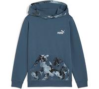 PUMA Kinder Kapuzensweat ESS CAMO Hoodie FL B (633037) 128 Dark Indigo