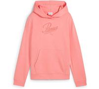 PUMA Kinder Kapuzensweat ESS SCRIPT Hoodie TR G (685806) 128 Pink Fruit