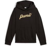 PUMA Kinder Kapuzensweat ESS+ SCRIPT Metallic Hoodie FL G (682780) 152 PUMA Black-gold foil