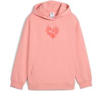 PUMA Kinder Kapuzensweat FLAMING LOVE Hoodie TR G (685109) 164 Pink Fruit