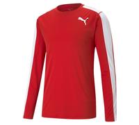Puma Kinder Langarmshirt Cross the Line LS Y 519606-05 140 Puma Red-Puma White