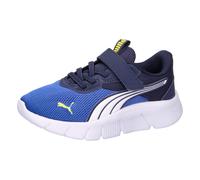 Sneaker PUMA "FlexFocus Modern Sneakers Kinder", Mädchen, Gr. 31, vivid blau weiß, Obermaterial: Textil, Synthetik. Futter: Textil. Innensohle: Textil. Laufsohle: Synthetik, Schuhe Sneaker (44956902-3