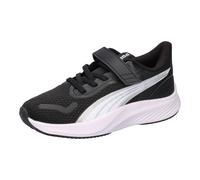 PUMA Unisex Kinder Pounce Lite Ac+ Ps Sneaker, Puma Black Puma White Puma Silver, 35 EU