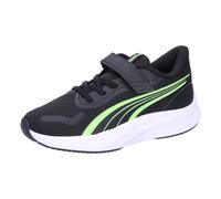 PUMA Pounce Lite AC+ Laufschuhe mit Klettverschluss Kinder 05 - PUMA black/spring fern/PUMA white 34