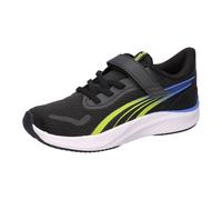 Puma Laufschuhe Pounce Lite AC+ PS 311650-11 Klettverschluss Black-Lime Smash-Royal Sapphire Gr. 32