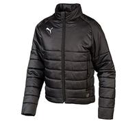 PUMA Kinder LIGA Casuals Padded Jacket Jr Jacke, Black, 128