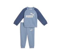 PUMA Minicats Essentials Raglan Crew Set Baby, Kleidung, Blau, 3-4Y Blue