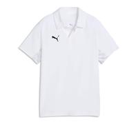 PUMA teamLIGA 26 Sideline Poloshirt Kinder 04 - PUMA white/PUMA black/flat light gray 116
