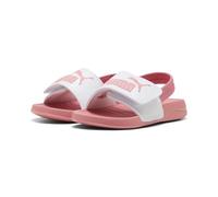 PUMA Kinder Popcat 20 Backstrap Sandalen 27, White Wild Pink