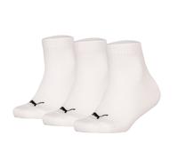 Puma Kinder Quarter-Socken – 3er Pack – Modell 701233224-300 – Weiß 35-38