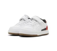 PUMA Kinder Scuderia Ferrari Caven III Sneakers 22, White Rosso Corsa Red