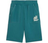 PUMA Kinder Shorts MID90s Relaxed Long Shorts TR B (691748) 164 Emerald Ice